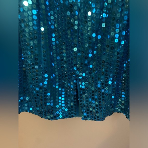 Night moves sequins lace dress vintage 90s party holiday christmas new years eve - Picture 3 of 9